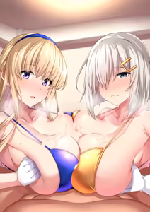 Page 5 of 浜風＆フレッチャーWずり - preview thumbnail