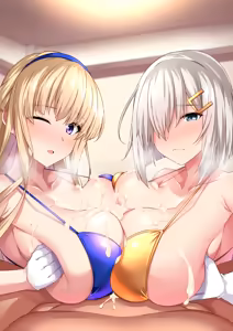 Page 8 of 浜風＆フレッチャーWずり - preview thumbnail