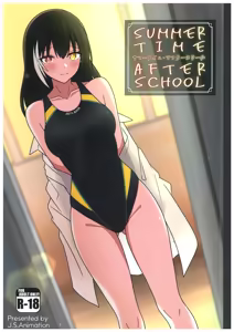 Summer Time After School - hentai manga cover image