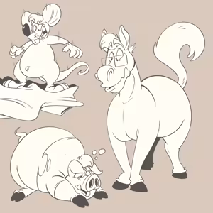Page 113 of Royal Poodle(Stripes) High Resolution Art - preview thumbnail