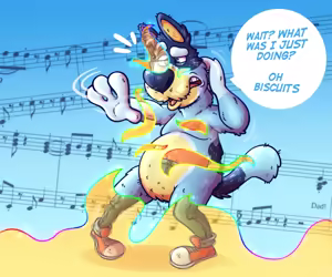 Page 3 of Royal Poodle(Stripes) High Resolution Art - preview thumbnail