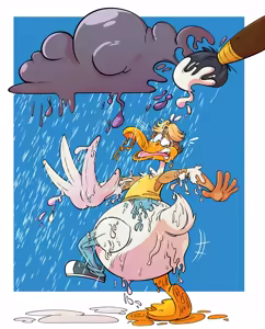 Page 33 of Royal Poodle(Stripes) High Resolution Art - preview thumbnail