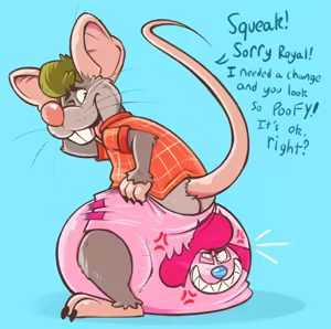 Page 87 of Royal Poodle(Stripes) High Resolution Art - preview thumbnail