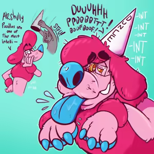 Page 97 of Royal Poodle(Stripes) High Resolution Art - preview thumbnail