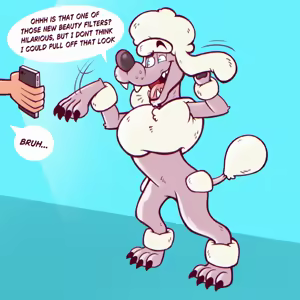 Page 100 of Royal Poodle(Stripes) High Resolution Art - preview thumbnail
