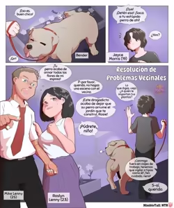 Resolución de problemas vecinales - hentai manga cover image