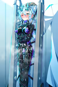Page 19 of 【Skeb絵】ベルト多め拘束・差分 - preview thumbnail