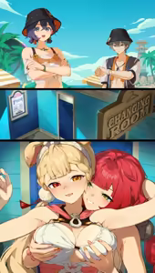 Page 6 of Alice & Yuzuha 1 - preview thumbnail