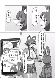 Page 4 of Futanari Ookami Gal wa Usagi Otokonoko Layer to Collab Haishin Suru!? - preview thumbnail
