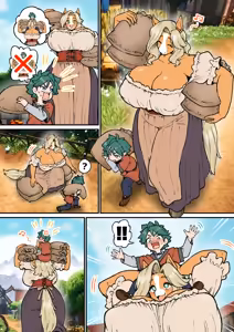 The horse lady and the boy - hentai manga cover image