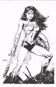 Page 3 of Wonder Woman by David Finch - preview thumbnail