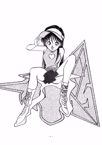Page 8 of Little tomorrow PREVIEW Vol.8 「Cyber Formula ni Ashita wa Aru ka?」 Genkou Boshuu no PR-gou - preview thumbnail