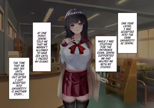 Page 304 of Seiso na Senpai wa H ni Kyoumi no Aru Hentai San Deshita | My Wholesome Senpai Turned Out to be a Huge Pervert Interested in Sex - preview thumbnail