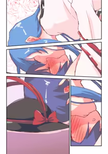 Page 13 of 5ページ漫画 [R-15] #天子 #衣玖 #漫画 - preview thumbnail