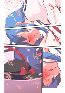 Page 8 of 5ページ漫画 [R-15] #天子 #衣玖 #漫画 - preview thumbnail