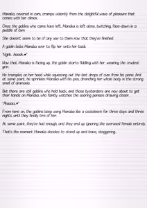 Page 12 of Misuke's Short Stories 35 - Manaka & Goblins - preview thumbnail