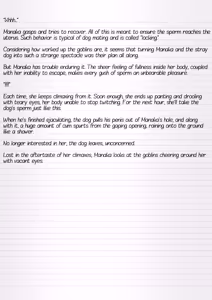 Page 20 of Misuke's Short Stories 35 - Manaka & Goblins - preview thumbnail