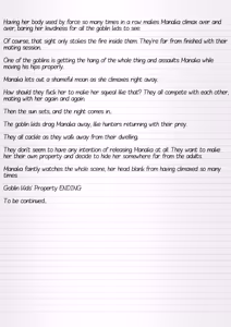 Page 28 of Misuke's Short Stories 35 - Manaka & Goblins - preview thumbnail