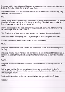 Page 2 of Misuke's Short Stories 36 - Manaka & Young Goblins - preview thumbnail