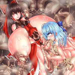 Page 326 of Crónicas de violación de insectos Touhou ~La sacerdotisa cuyos huevos son usados ​​por insectos gigantes como campo de cría por todos los orificios~ - preview thumbnail