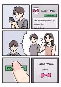 SISSY MAKER - hentai manga cover image