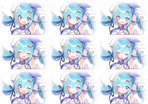 Page 1203 of Twinkle Star Knights Charcter Arts - preview thumbnail