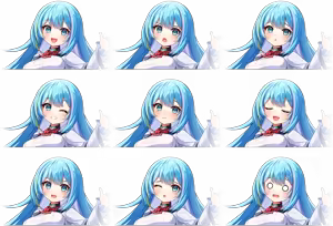 Page 1210 of Twinkle Star Knights Charcter Arts - preview thumbnail