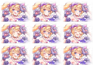 Page 158 of Twinkle Star Knights Charcter Arts - preview thumbnail