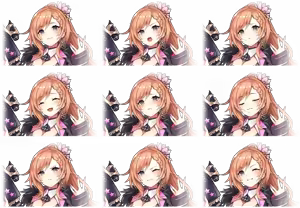 Page 36 of Twinkle Star Knights Charcter Arts - preview thumbnail
