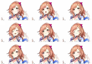 Page 37 of Twinkle Star Knights Charcter Arts - preview thumbnail