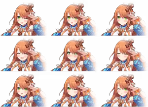 Page 395 of Twinkle Star Knights Charcter Arts - preview thumbnail