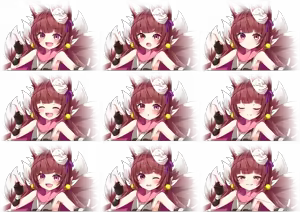 Page 436 of Twinkle Star Knights Charcter Arts - preview thumbnail