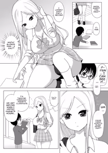 Page 4 of Tomodachi no Onee-chan ga Kyonyuu no Shiro Gal de Tottemo Sukebe datta Ken. | My friend's Sister is a Busty Blond Gal, and she's Super Damn Mean. - preview thumbnail