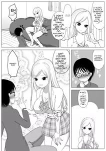 Page 10 of Tomodachi no Onee-chan ga Kyonyuu no Shiro Gal de Tottemo Sukebe datta Ken. | My friend's Sister is a Busty Blond Gal, and she's Super Damn Mean. - preview thumbnail