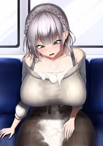 Page 7 of 寝てる間に谷間に大量ぶっかけされてしまう団長 - preview thumbnail