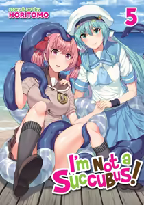 I'm not a succubus! 才不是魅魔呢！5卷 - hentai manga cover image