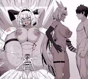 Page 9 of FGO カイニス イき我慢勝負で大量中出しされてメスになる神霊 - preview thumbnail