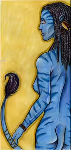 Page 128 of Neytiri - Rule 34 - preview thumbnail
