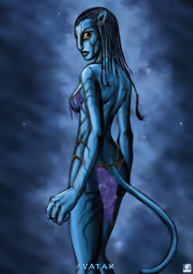 Page 40 of Neytiri - Rule 34 - preview thumbnail