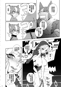 Page 20 of Dounen Hakai ~Ookina Akazukin & Chiisaki Ookami~ - Big Red Riding Hood and the little wolf. - preview thumbnail