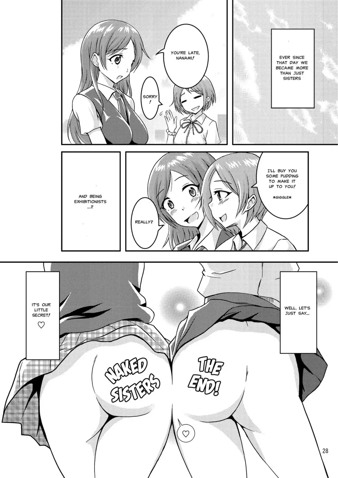 [Yuzu Ramune] Hentai Roshutsu Shimai | Abnormal Naked Sisters Fhentai - Page 29