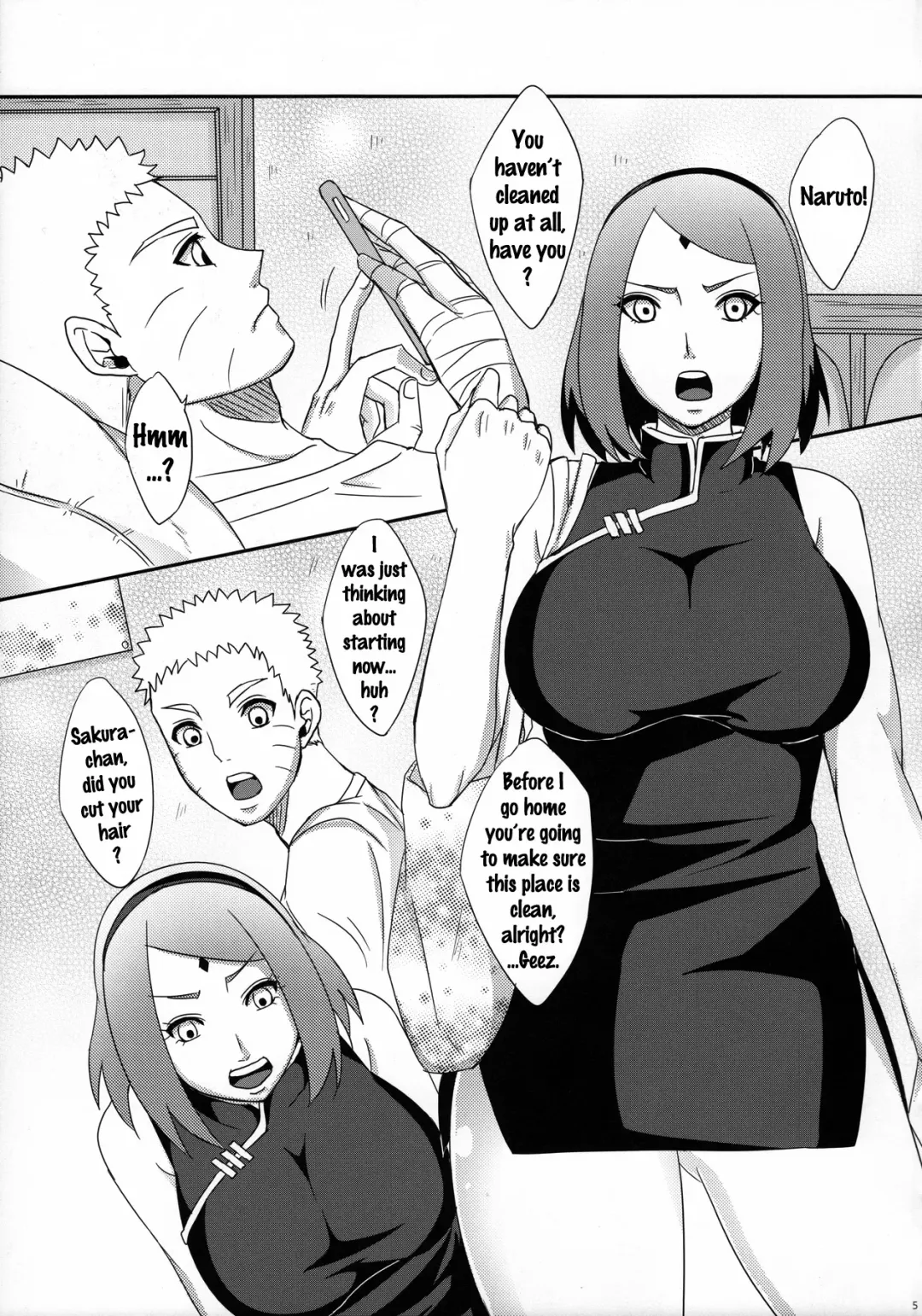 [Echigawa Ryuuka] NaruSaku Gaiden 2 Fhentai - Page 4