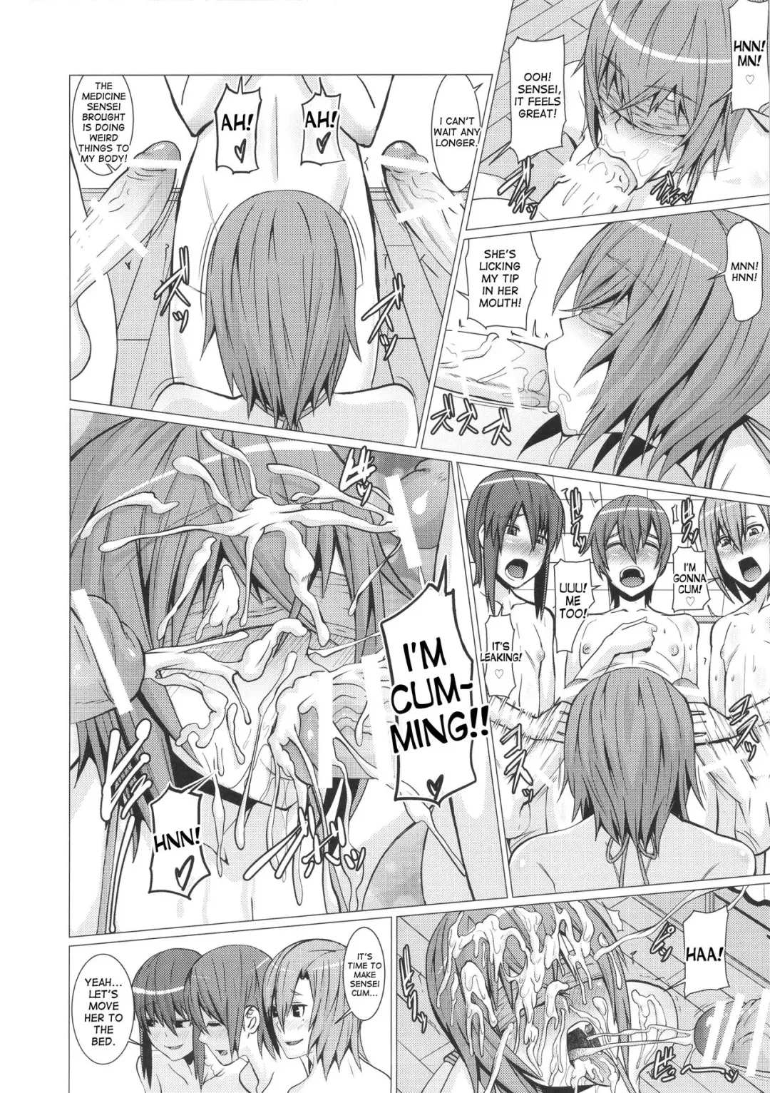 [Shinkuu Tatsuya] Yokoshima Sensei Bokutachi no Seieki o Zenshin de Uketomete Kudasai!! Fhentai - Page 25