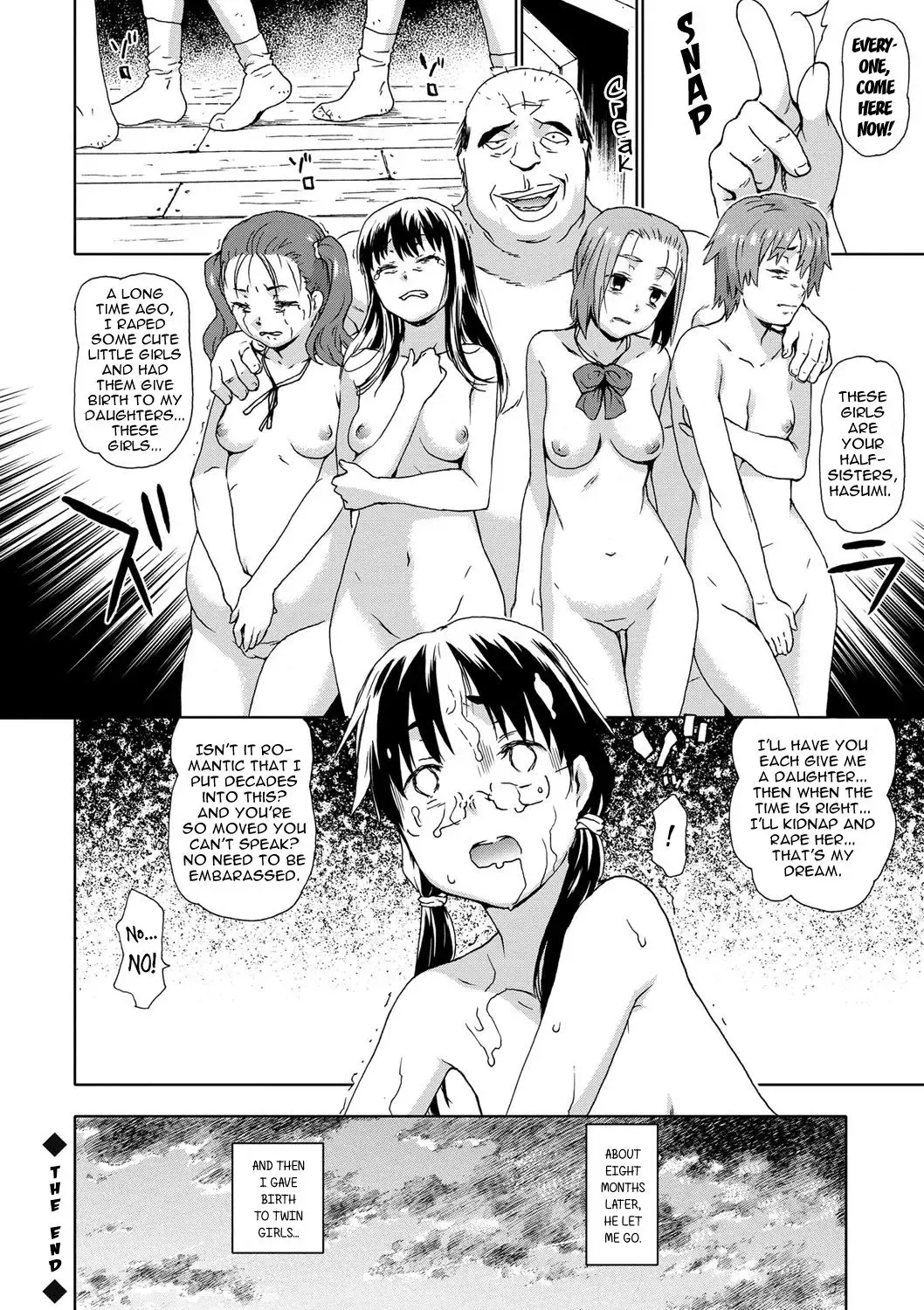 [China] Kinshin Kankin Rape!! Sansedai Bishoujo Haramase Keikaku | Incest Bondage Rape! The Plan to Breed Three Generations of Cute Girls Fhentai.net - Page 20