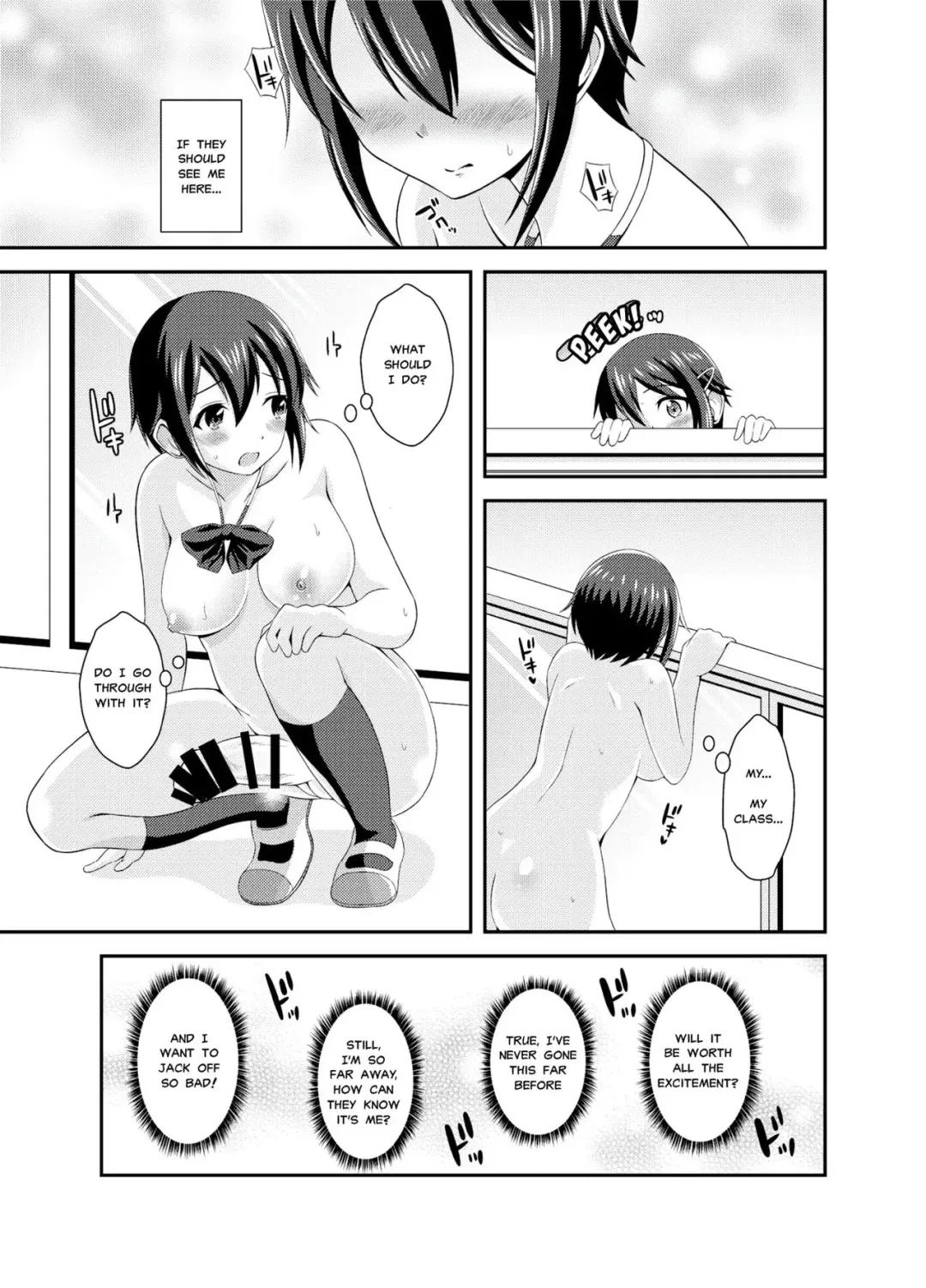 [Yuzu Ramune] Futanari Roshutsu JK desu ga? | What If I'm A Naked Futanari?? Fhentai.net - Page 12