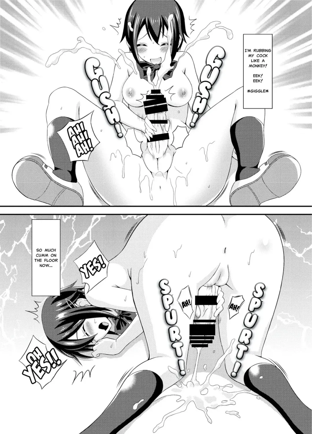 [Yuzu Ramune] Futanari Roshutsu JK desu ga? | What If I'm A Naked Futanari?? Fhentai.net - Page 18