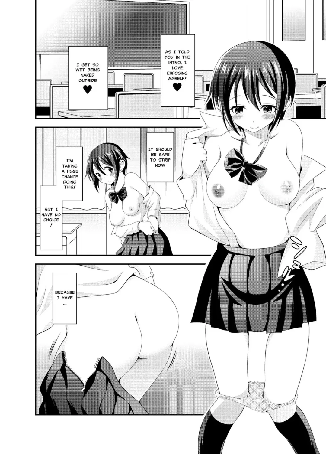 [Yuzu Ramune] Futanari Roshutsu JK desu ga? | What If I'm A Naked Futanari?? Fhentai.net - Page 5