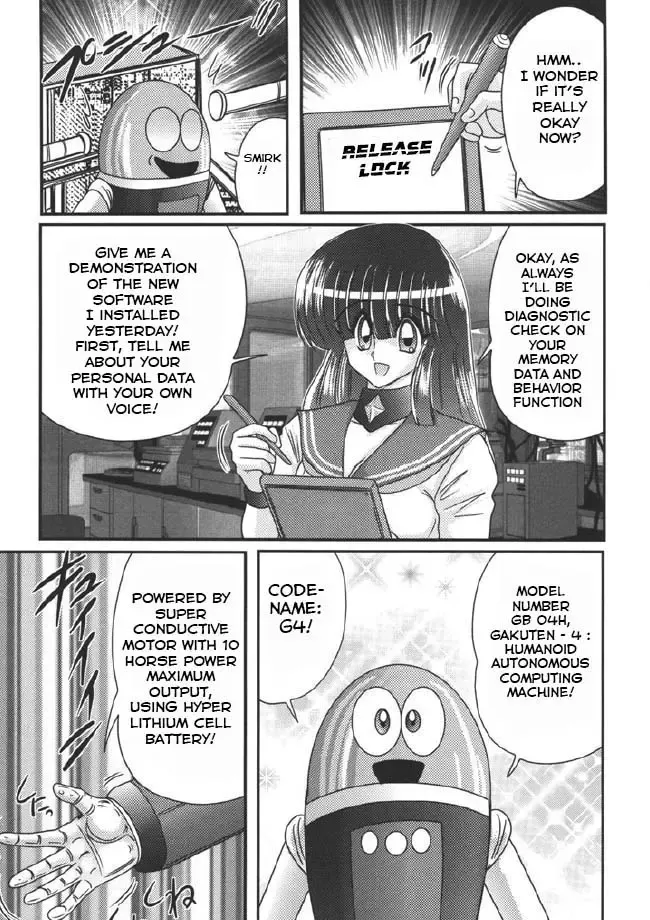 [Kamitou Masaki] Sailor Fuku ni Chiren Robo Yokubou Kairo | Sailor uniform girl and the perverted robot Ch. 1 Fhentai - Page 3