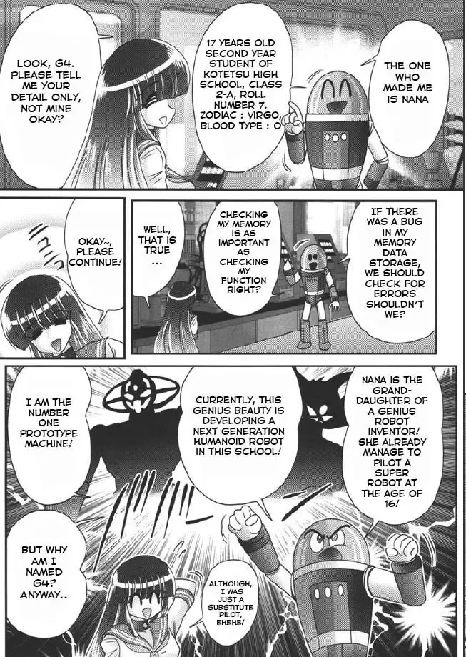 [Kamitou Masaki] Sailor Fuku ni Chiren Robo Yokubou Kairo | Sailor uniform girl and the perverted robot Ch. 1 Fhentai - Page 4