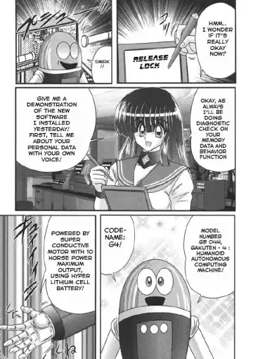 [Kamitou Masaki] Sailor Fuku ni Chiren Robo Yokubou Kairo | Sailor uniform girl and the perverted robot Ch. 1 Fhentai.net - Page 3